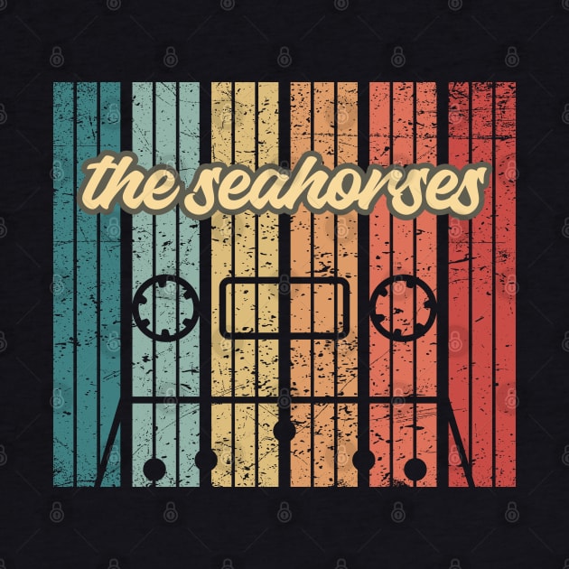the seahorses cassette retro vintage by penciltimes